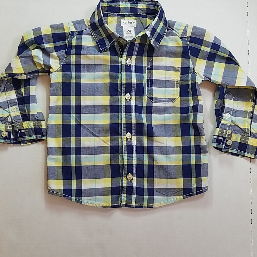 CARTERS BUTTON UP SHIRT